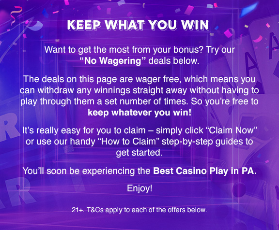 Keep What You Win Welcome Image Mob