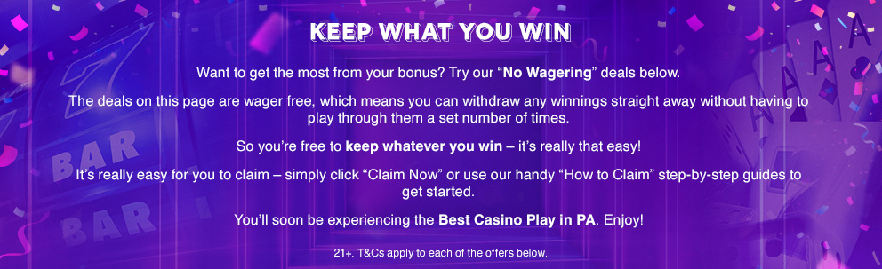 Keep What You Win Welcome Image DT