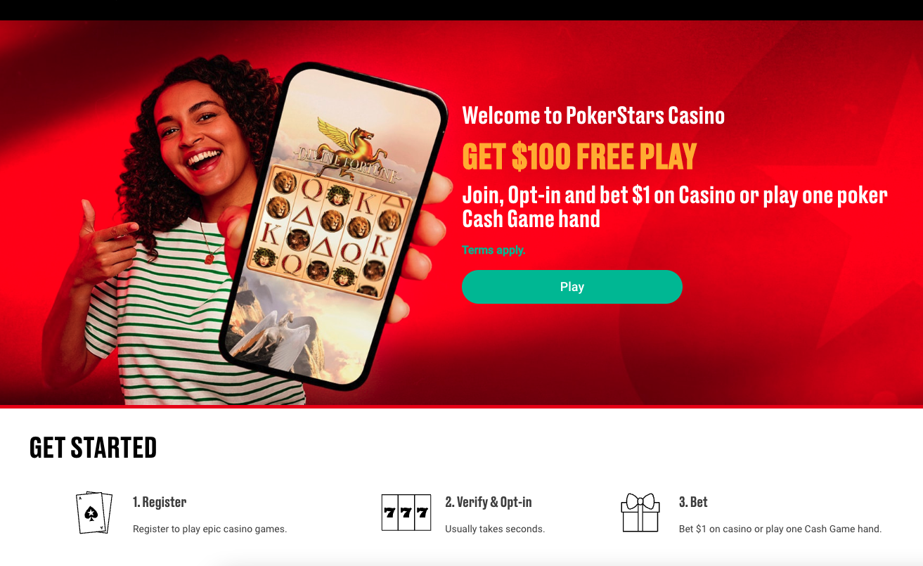 Pokerstars Casino Super Free Bets MI
